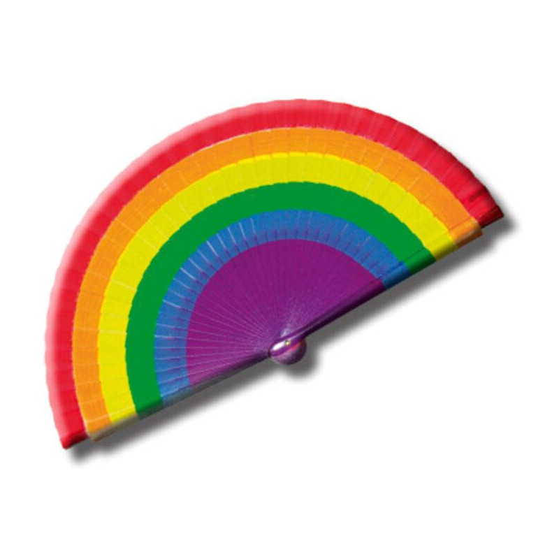 Pride Items Éventail Rainbow 23cm